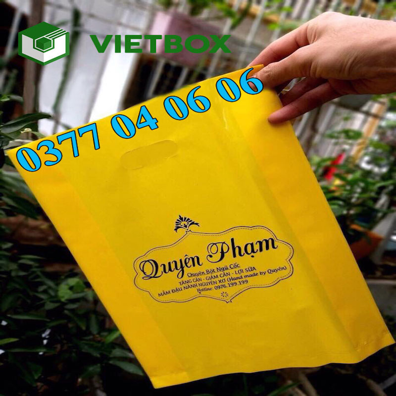 mẫu túi nilon từ dịch vụ in túi nilon của Vietbox