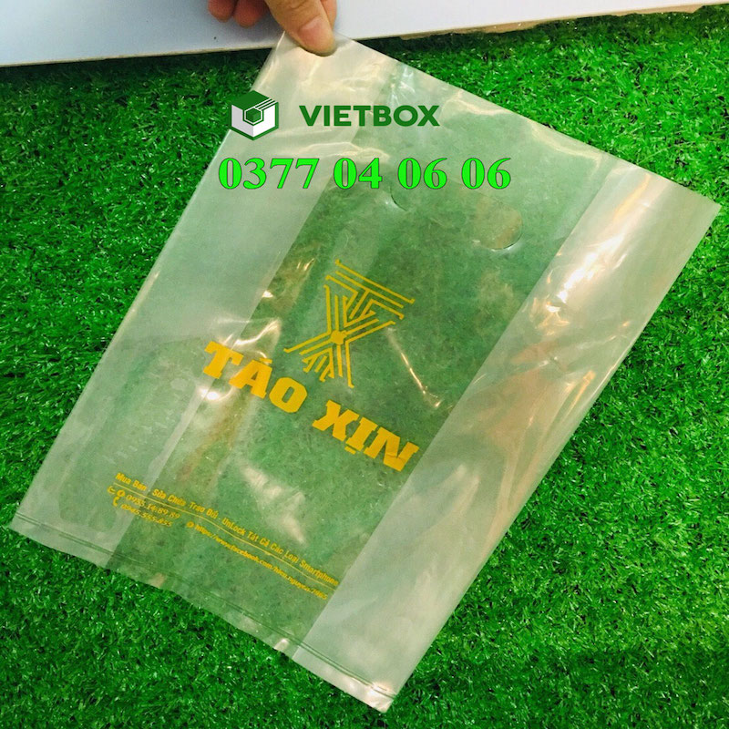 mẫu túi nilon từ dịch vụ in túi nilon của Vietbox