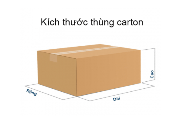 thùng giấy carton mua ở đâu tại TPHCM