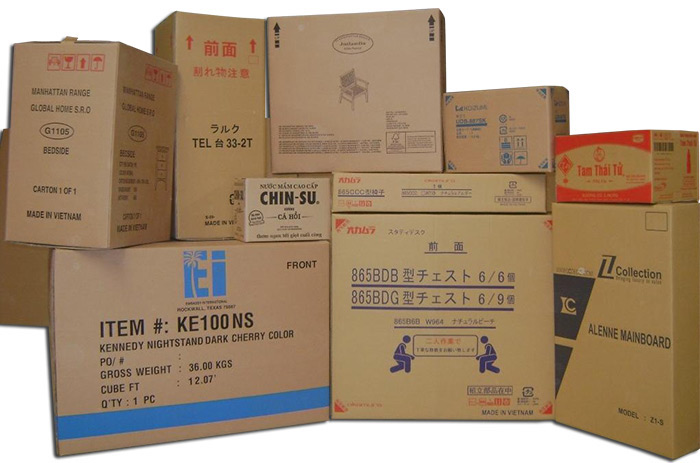 thủ tục nhập khẩu thùng carton vào Việt Nam