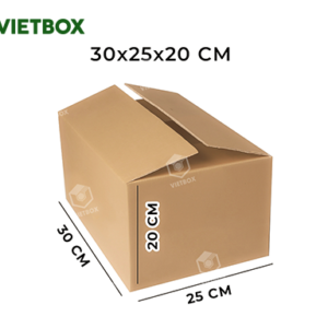 Hộp carton 30x25x20