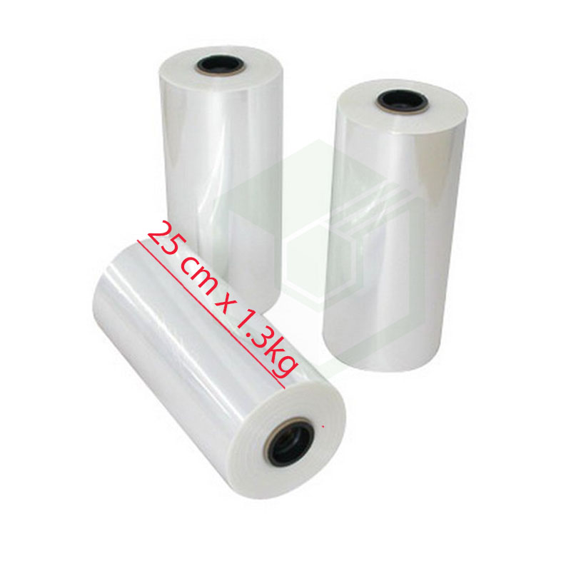 Màng PE Quấn hàng 1.3kg 25cm Lõi Giấy 100 Gram