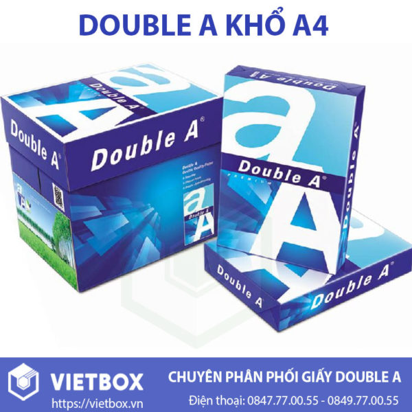 Giấy Double A khổ A4