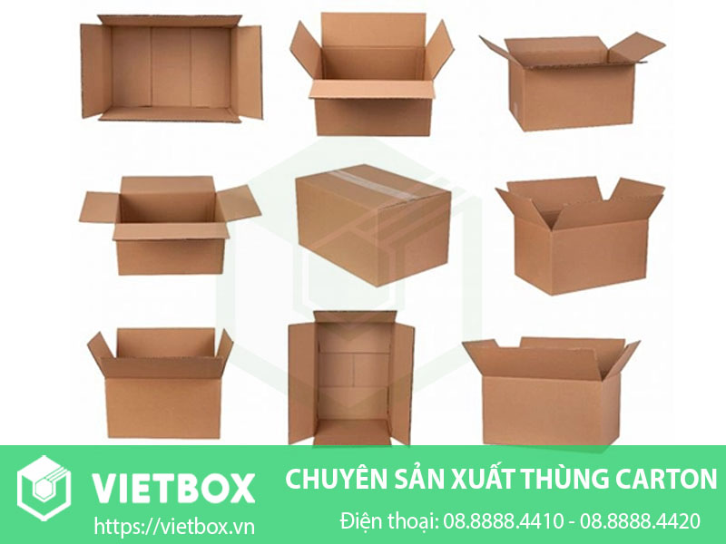 Hộp carton gói hàng