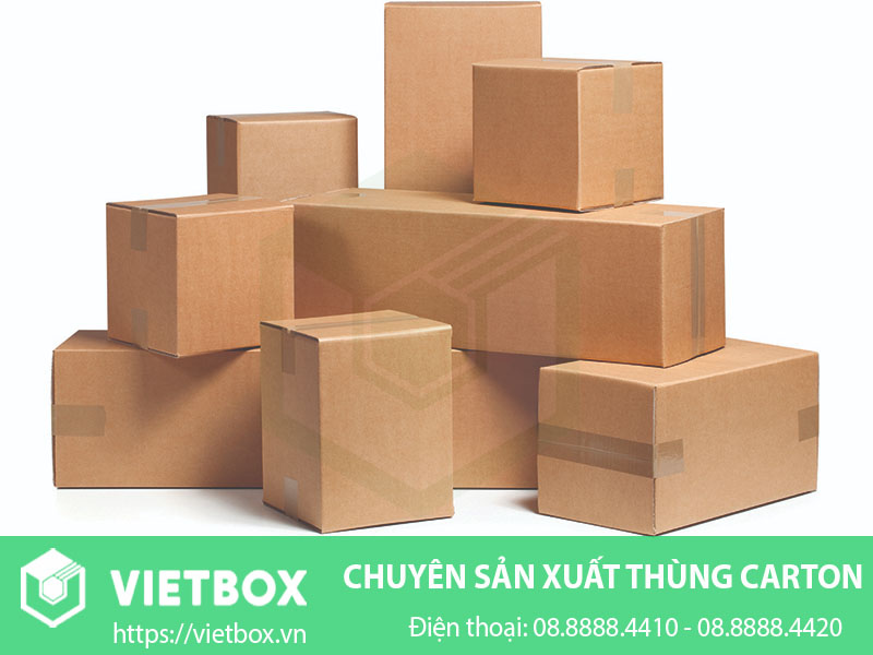 Hộp giấy gói hàng Lazada