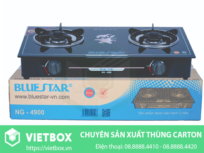 Mẫu thùng carton đựng bếp gas đẹp
