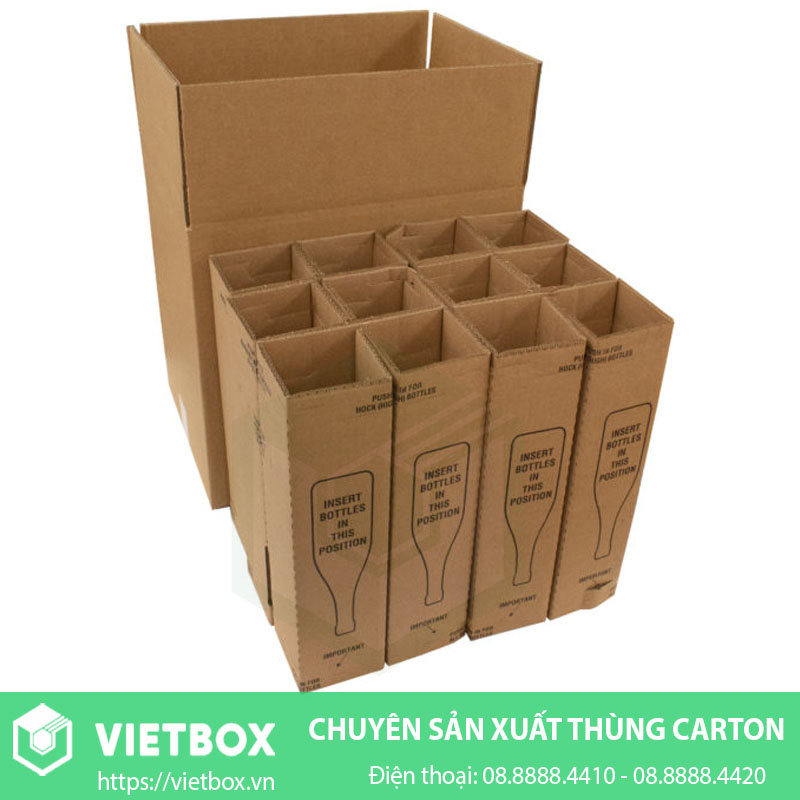 Thùng giấy đựng rượu