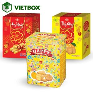 In hộp bánh kẹo theo yêu cầu phù hợp từng dòng sản phẩm