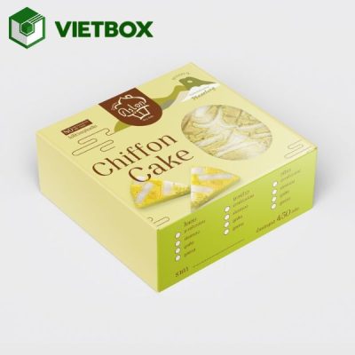 Giá in hộp bánh kẹo phụ thuộc vào kích thước, chất liệu, số lượng, kiểu dáng và yêu cầu gia công