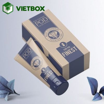 Quy trình in hộp kem dưỡng da cao cấp từ tiếp nhận thông tin, thiết kế, duyệt mẫu đến in, gia công, kiểm tra và đóng gói