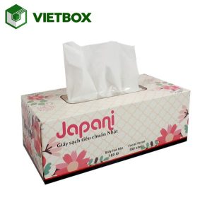 Quy trình in hộp khăn giấy từ thiết kế đến in, gia công và đóng gói